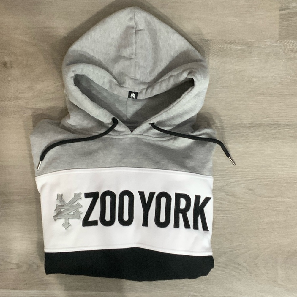 Zoo York Black and Gray Men’s Medium Hoodie